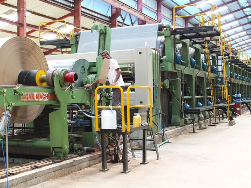 Scan Machineries complete paper machine